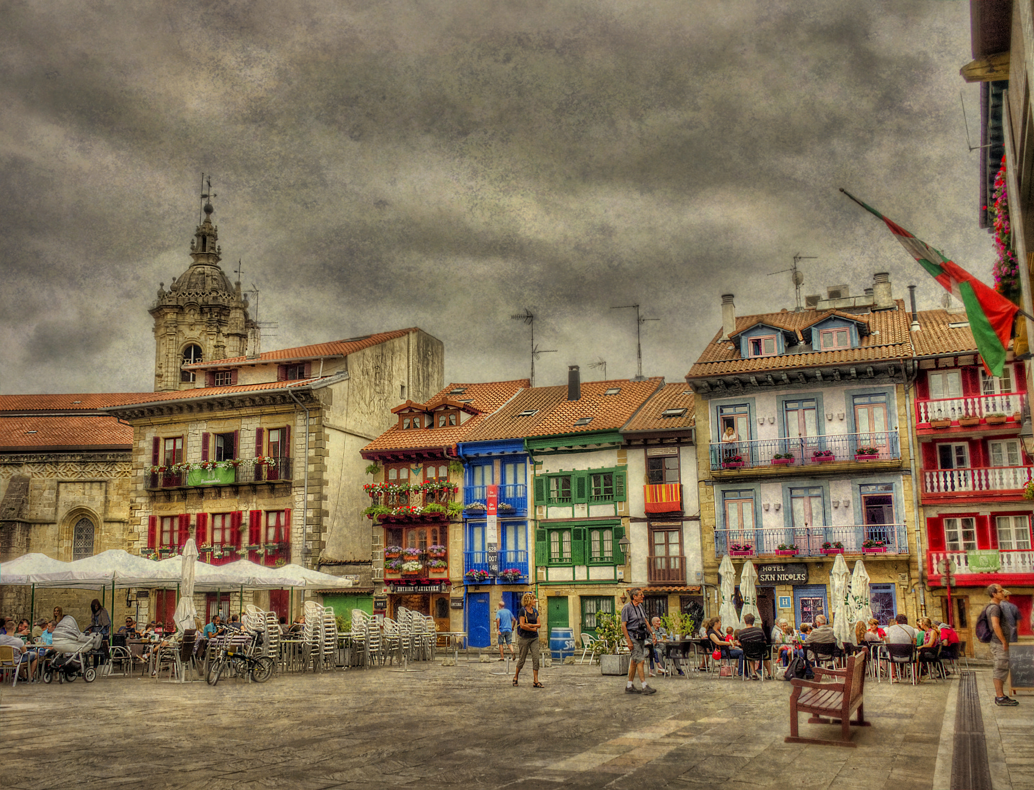 Olympus PEN E-PL1 sample photo. Hondarribia photography