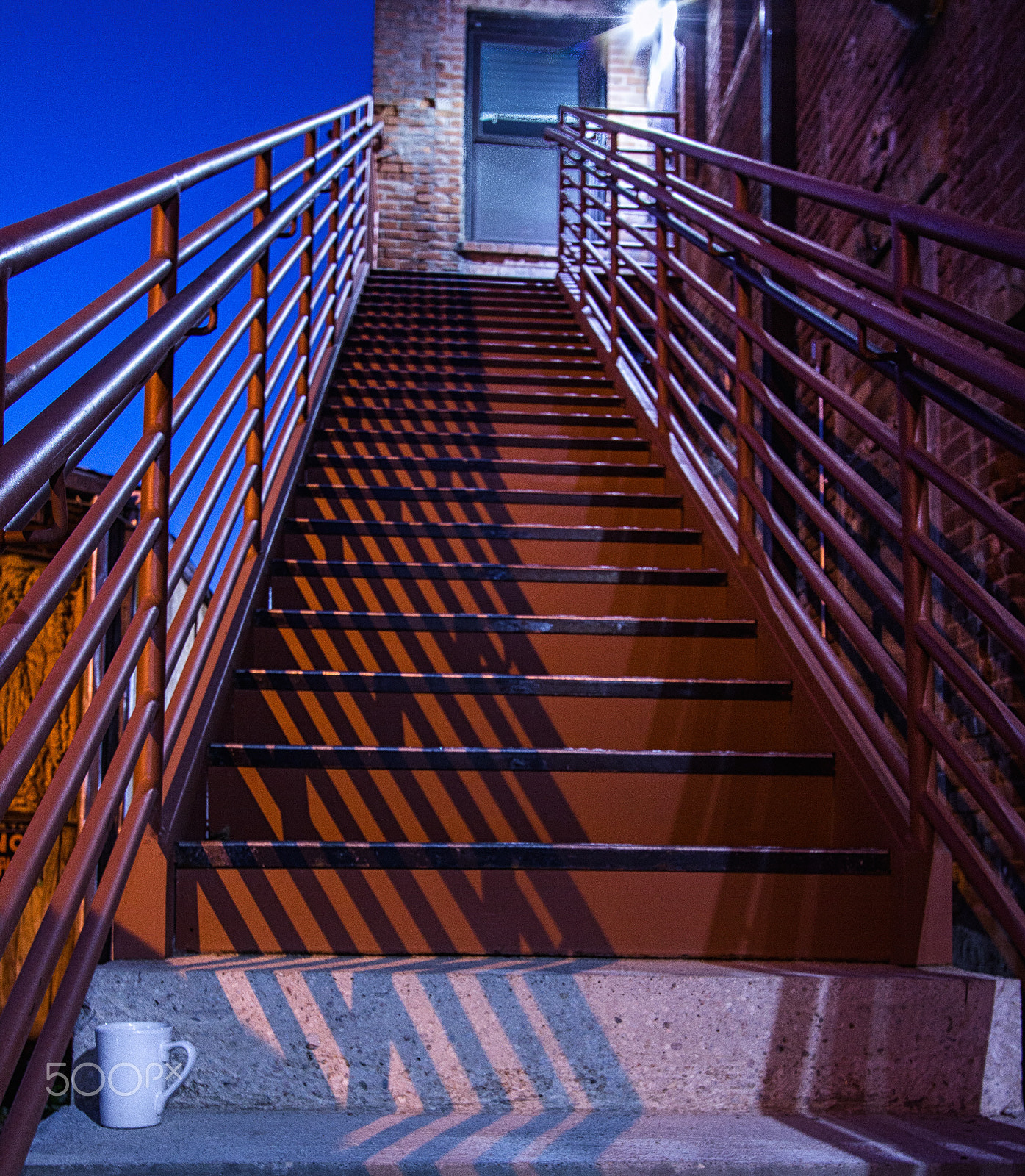 Canon EF-S 10-22mm F3.5-4.5 USM sample photo. Staircase shadows photography