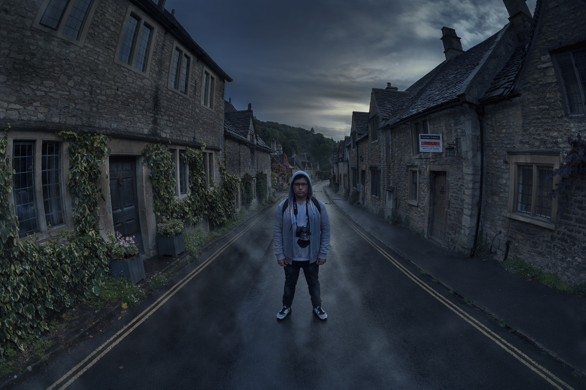 Canon EF 15mm F2.8 Fisheye sample photo. Gost town photography