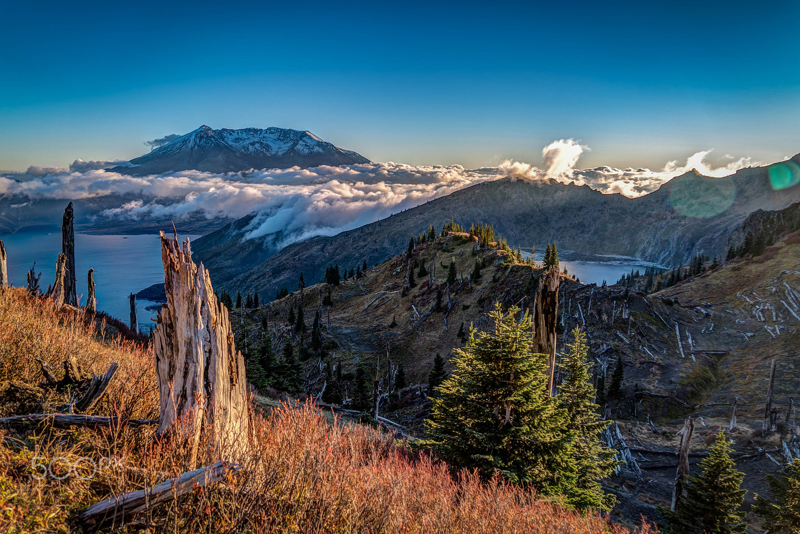 Sony a7S + Sony FE 24-240mm F3.5-6.3 OSS sample photo. Lake saint helens photography