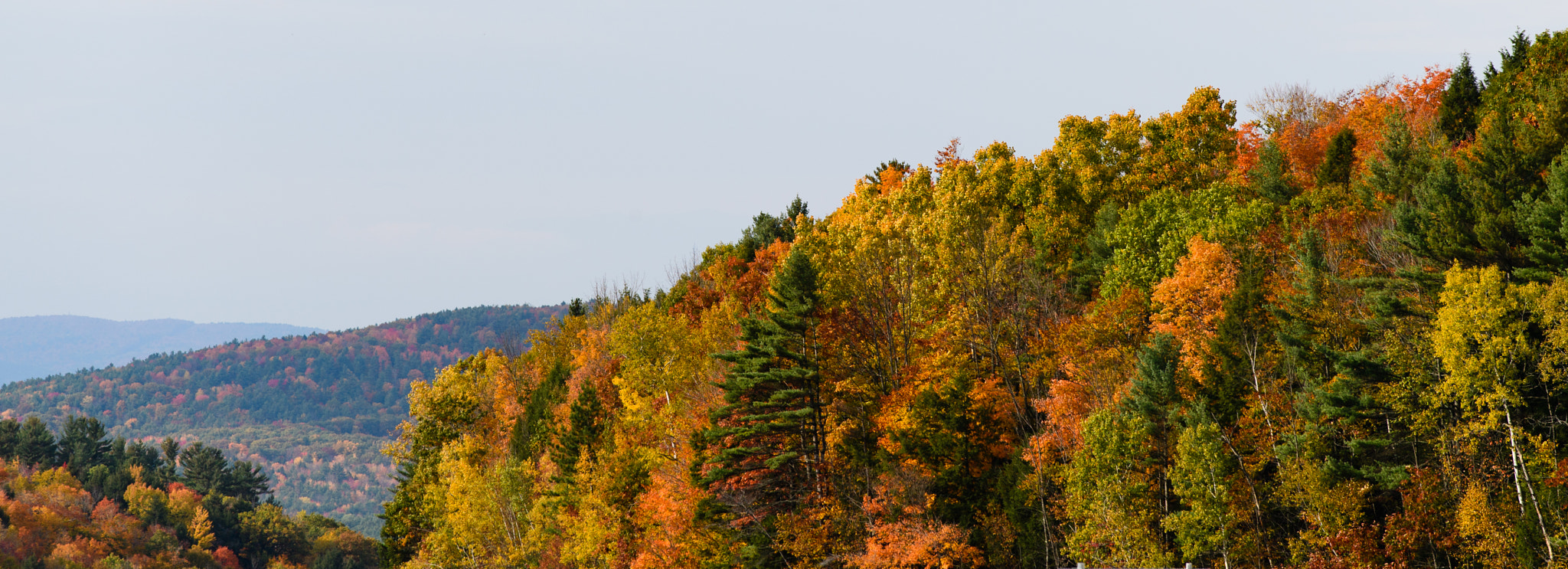Nikon AF-S Nikkor 70-200mm F4G ED VR sample photo. Fall in new england photography