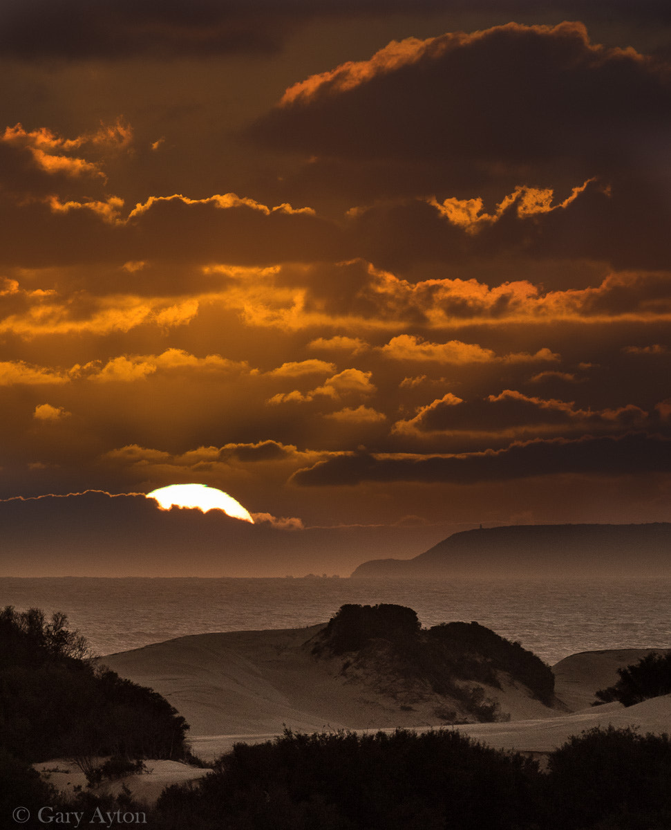 OLYMPUS M.300mm F4.0 sample photo. Dunes sunset photography