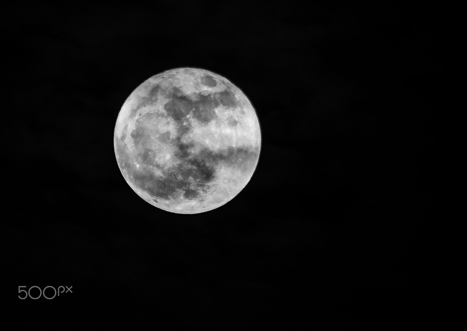 Sigma 50-500mm F4.5-6.3 DG OS HSM sample photo. Moon photography