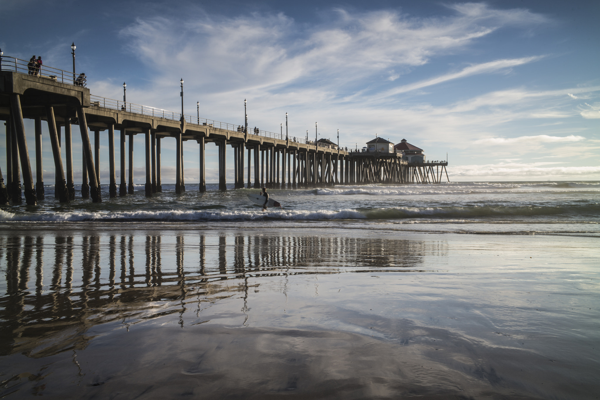 Elmarit-M 1:2.8/21 sample photo. Huntington beach photography