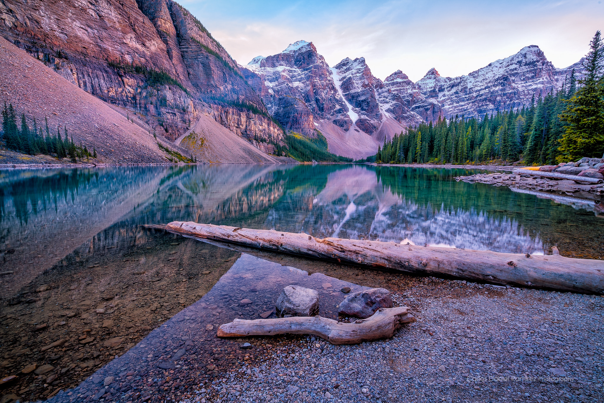 Sony a7S + Sony Vario-Tessar T* FE 16-35mm F4 ZA OSS sample photo. Moraine lake photography