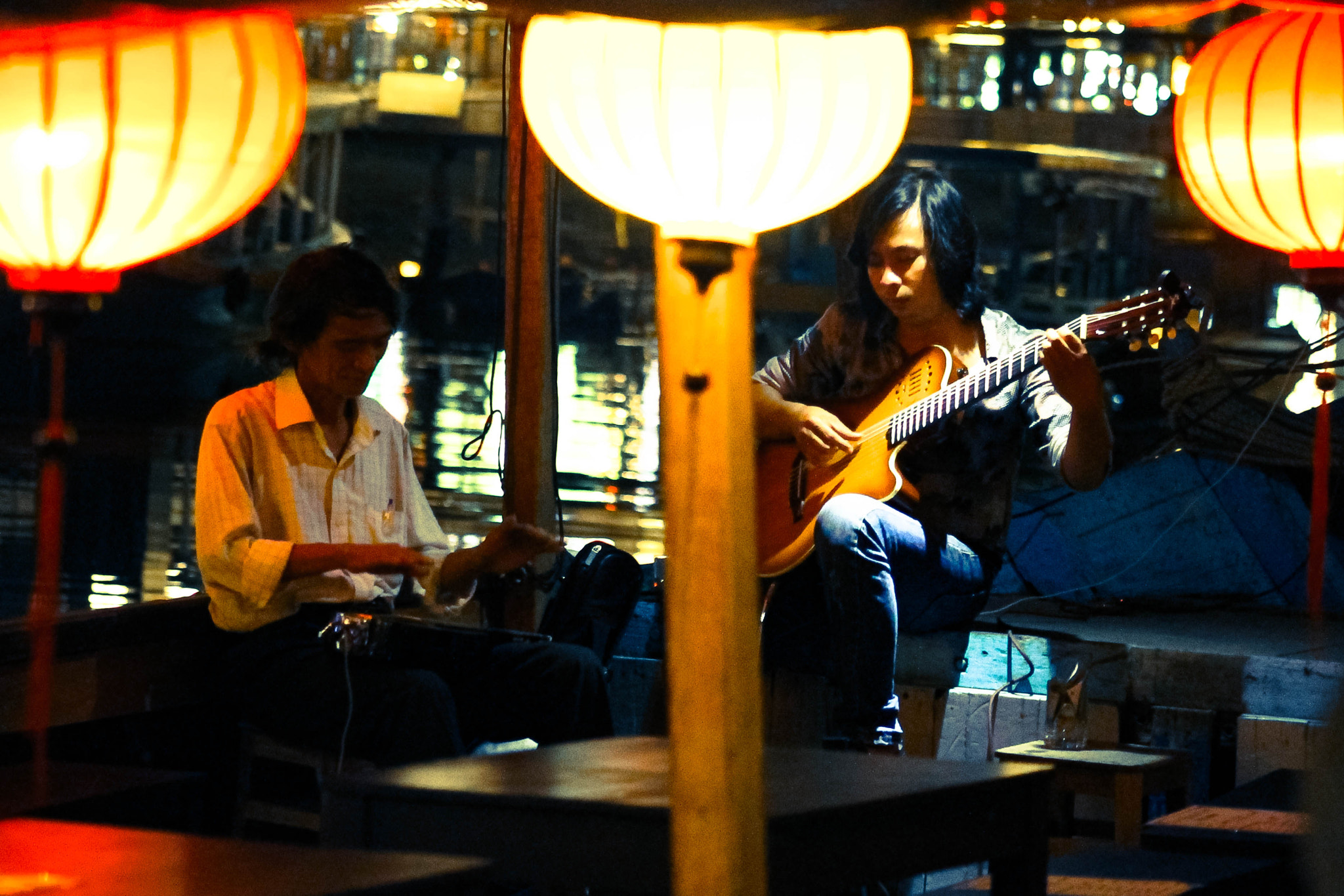Canon EF 75-300mm f/4-5.6 USM sample photo. River melodies, hoi anh photography