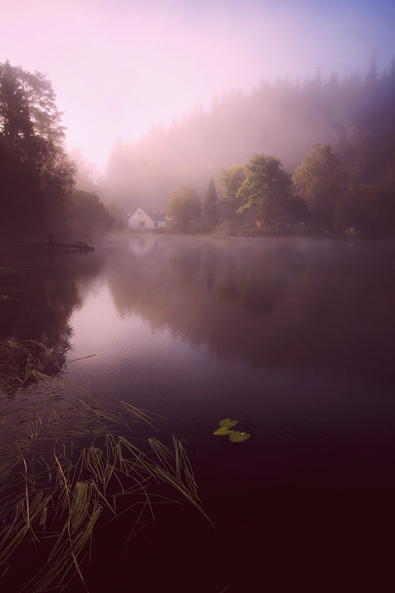 Sigma AF 10-20mm F4-5.6 EX DC sample photo. A house in the mist photography