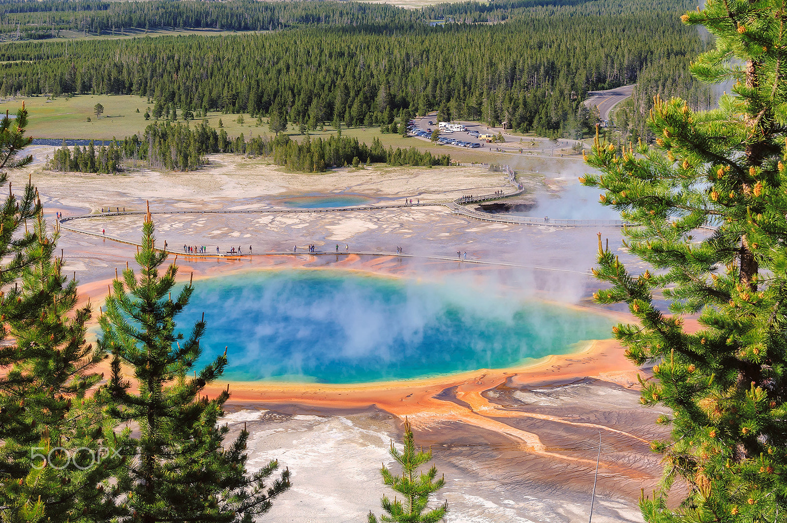 Nikon AF-S Nikkor 24-120mm F4G ED VR sample photo. Yellowstone national park photography