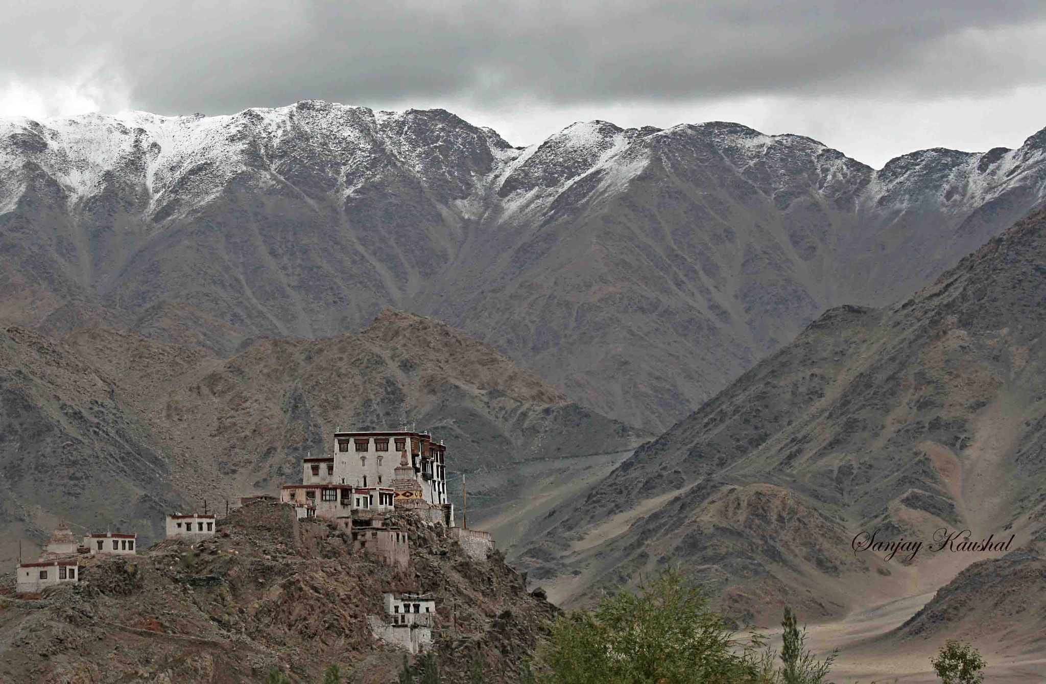 Canon EF 35-350mm F3.5-5.6L USM sample photo. Stakna monastery near leh photography