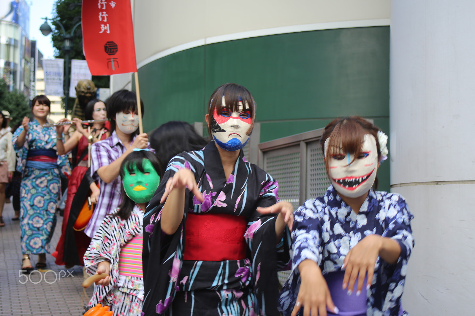 Canon EOS 6D sample photo. Shibuya spirit parade photography