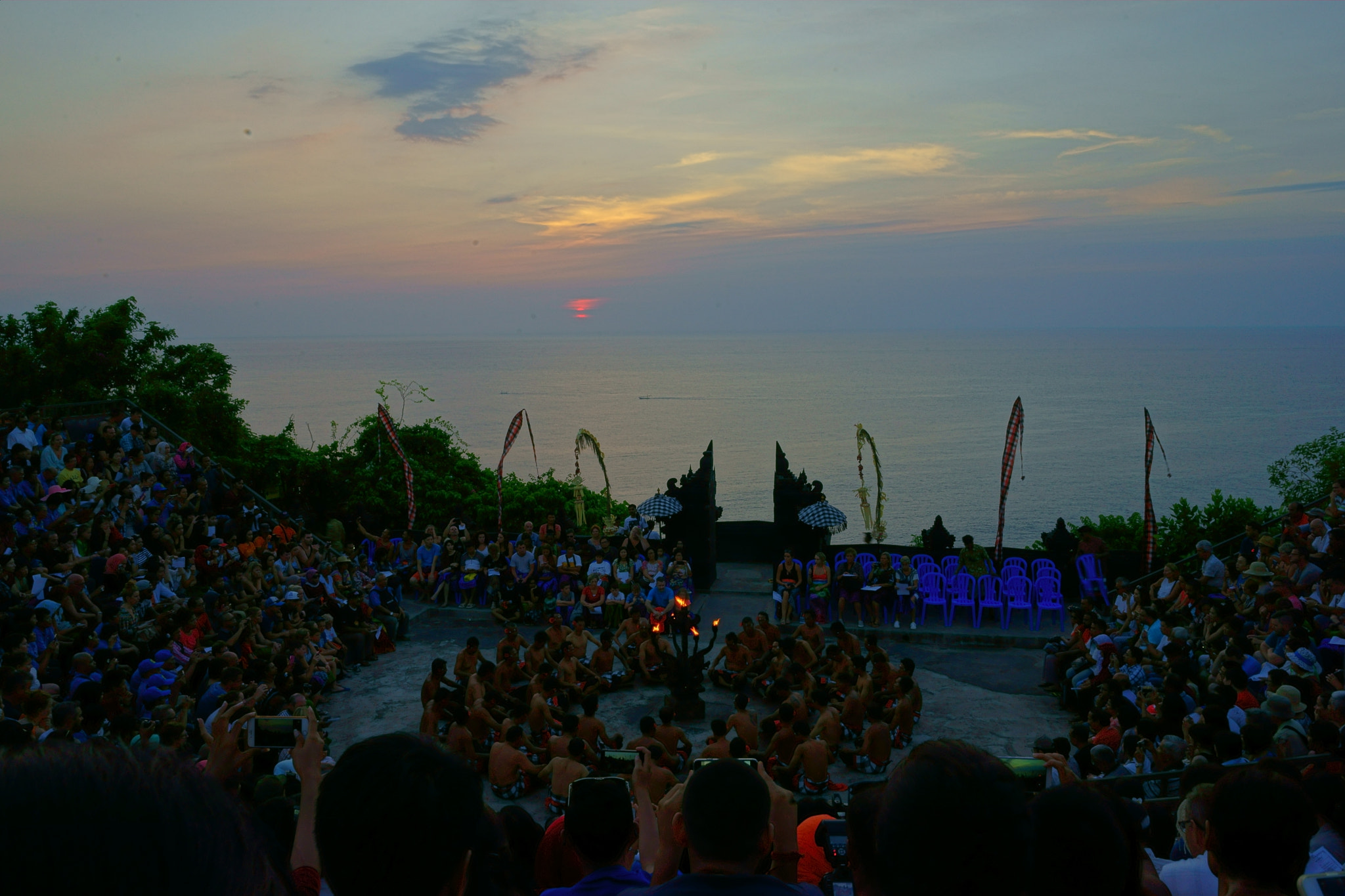 Sony a7 II + Sony FE 28mm F2 sample photo. Kecak dance photography