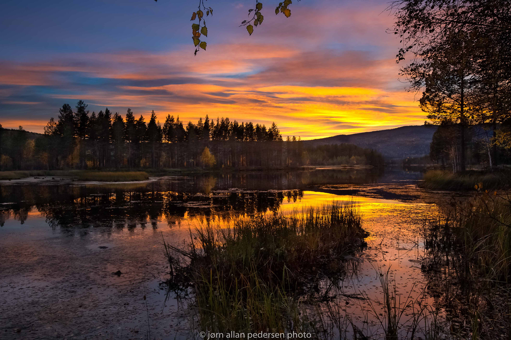 Nikon D3S sample photo. Autumn sunset photography