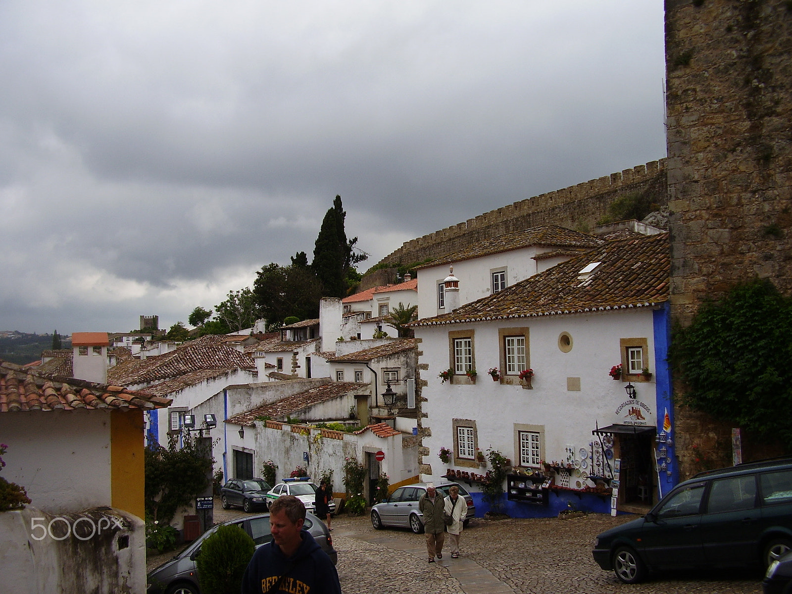Olympus FE115,X715 sample photo. Obidos, portugal photography