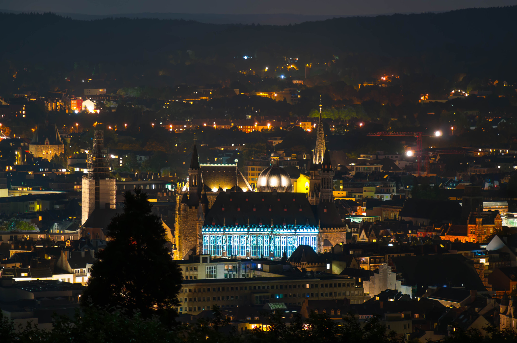 Nikon D300 sample photo. Skyline aachen photography