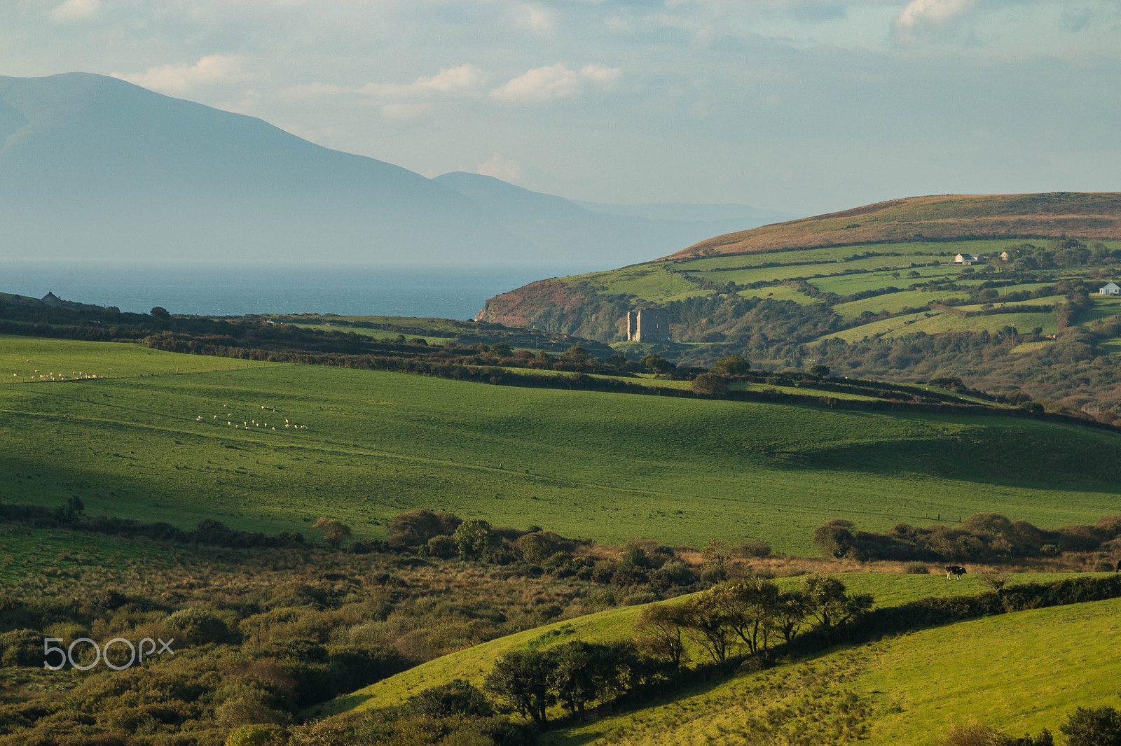 Canon EF 28-105mm f/3.5-4.5 USM sample photo. Irish hills of dingle ireland photography