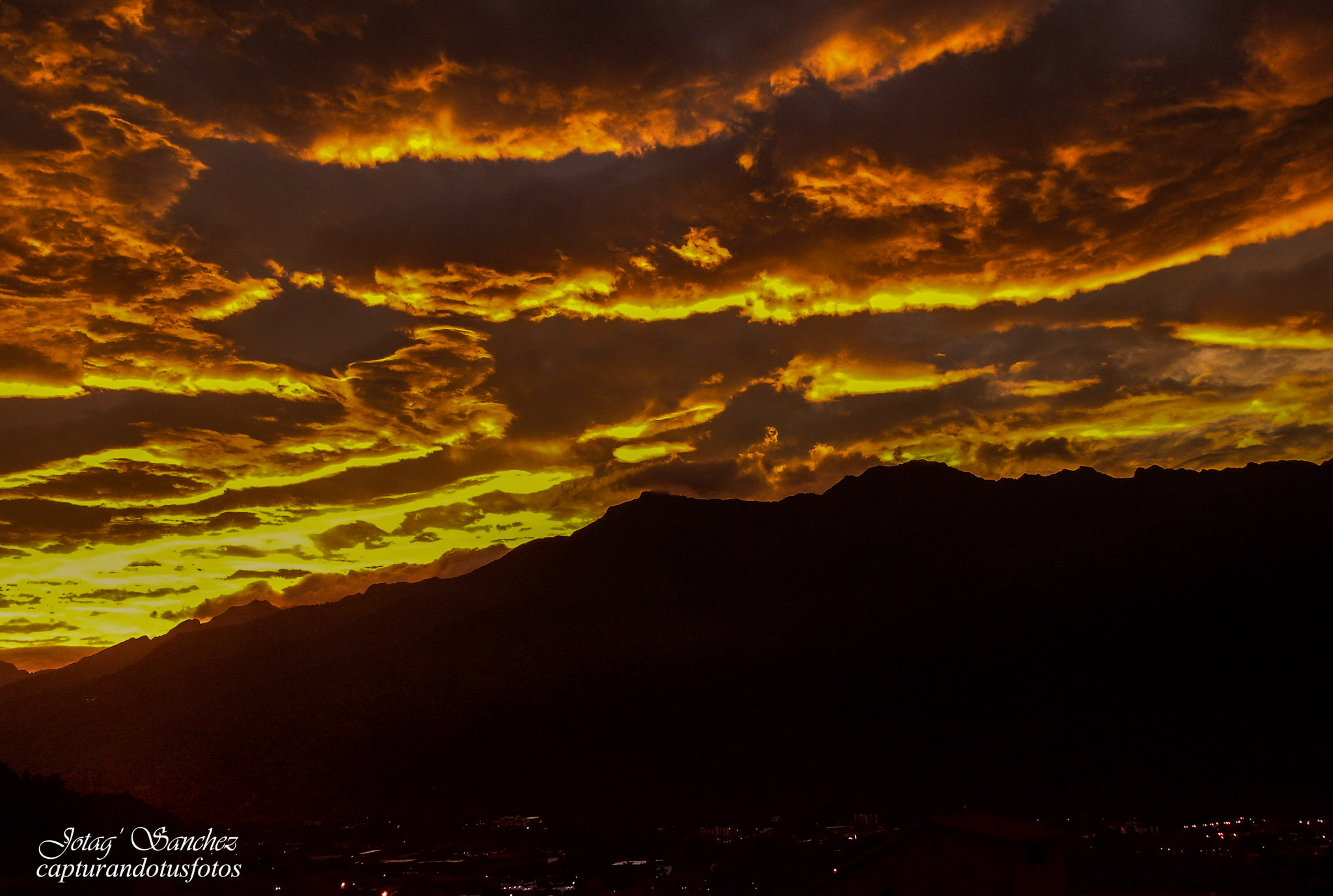Benq GH600 sample photo. Amanecer merideño photography