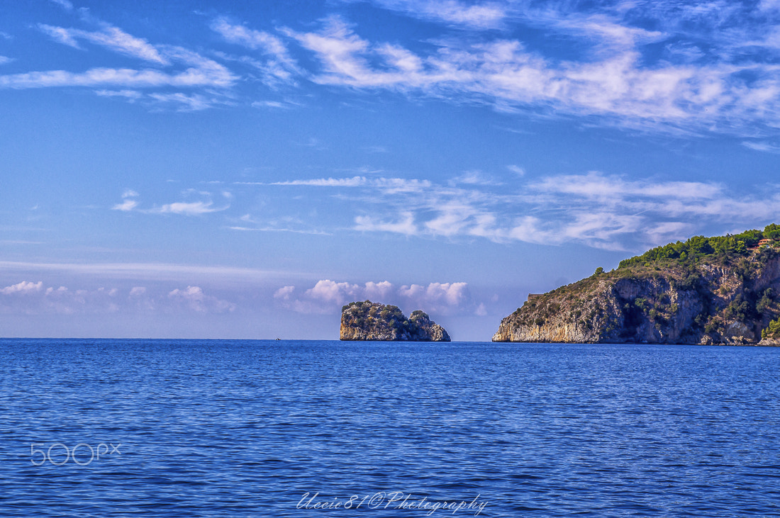 Sony Alpha DSLR-A580 + Tamron SP 24-70mm F2.8 Di VC USD sample photo. Scoglio del coniglio - palinuro photography
