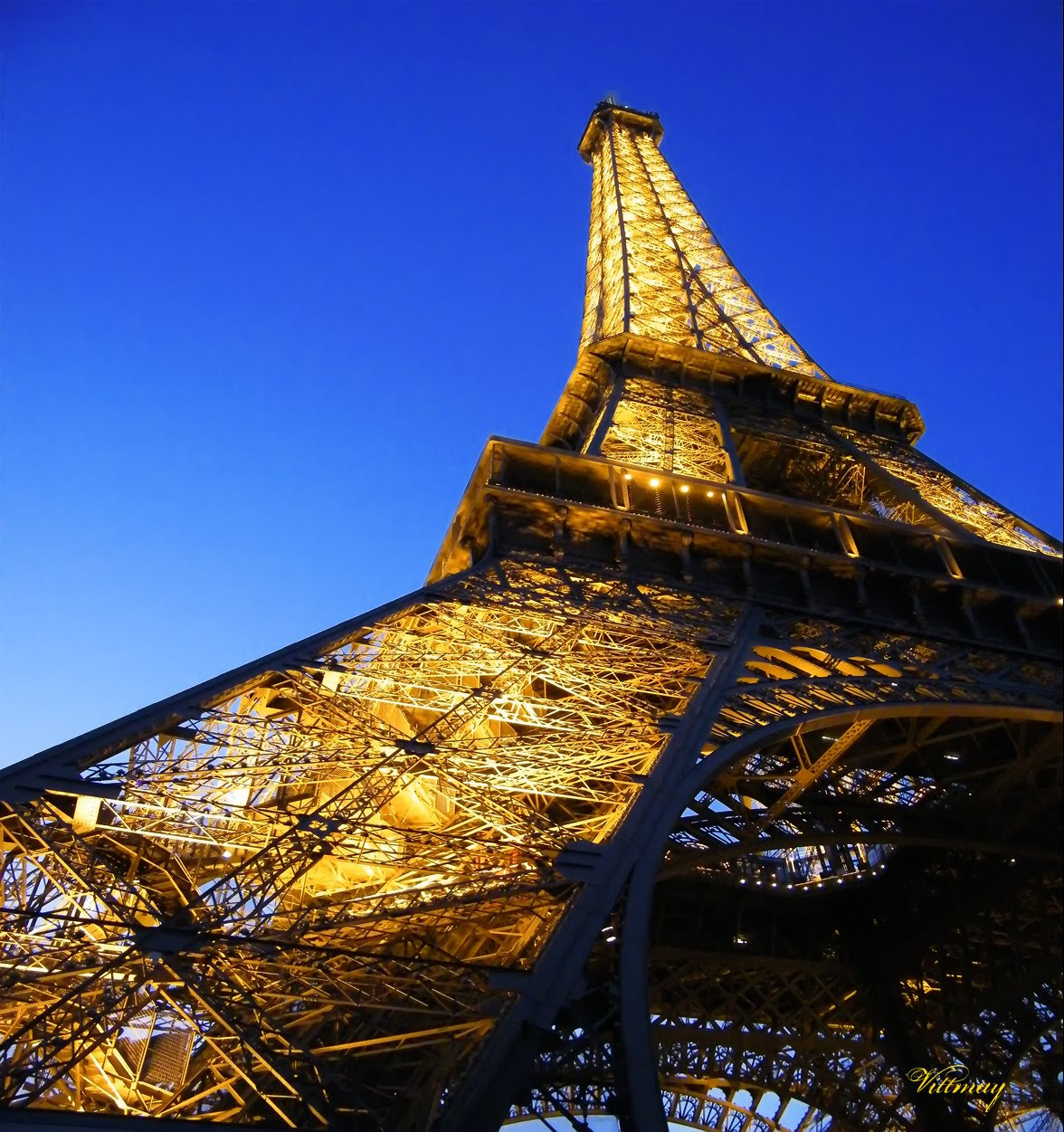 Fujifilm FinePix S2000HD sample photo. #41 csp agosto 2011 the eiffel tower, 7224 tonnellate di ferro forgiato photography
