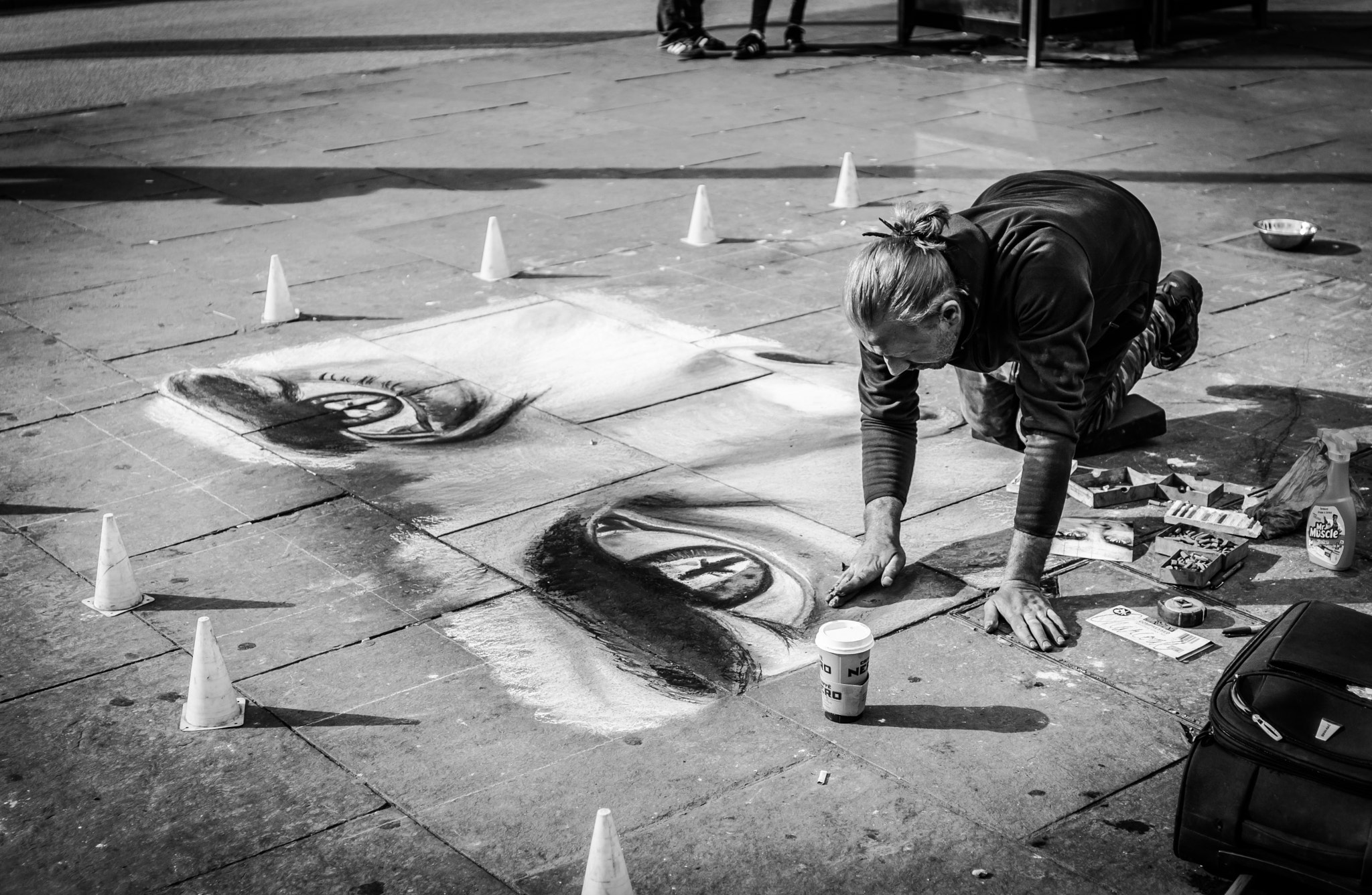 Sony a7 II + Canon EF 24-70mm F4L IS USM sample photo. Street art photography