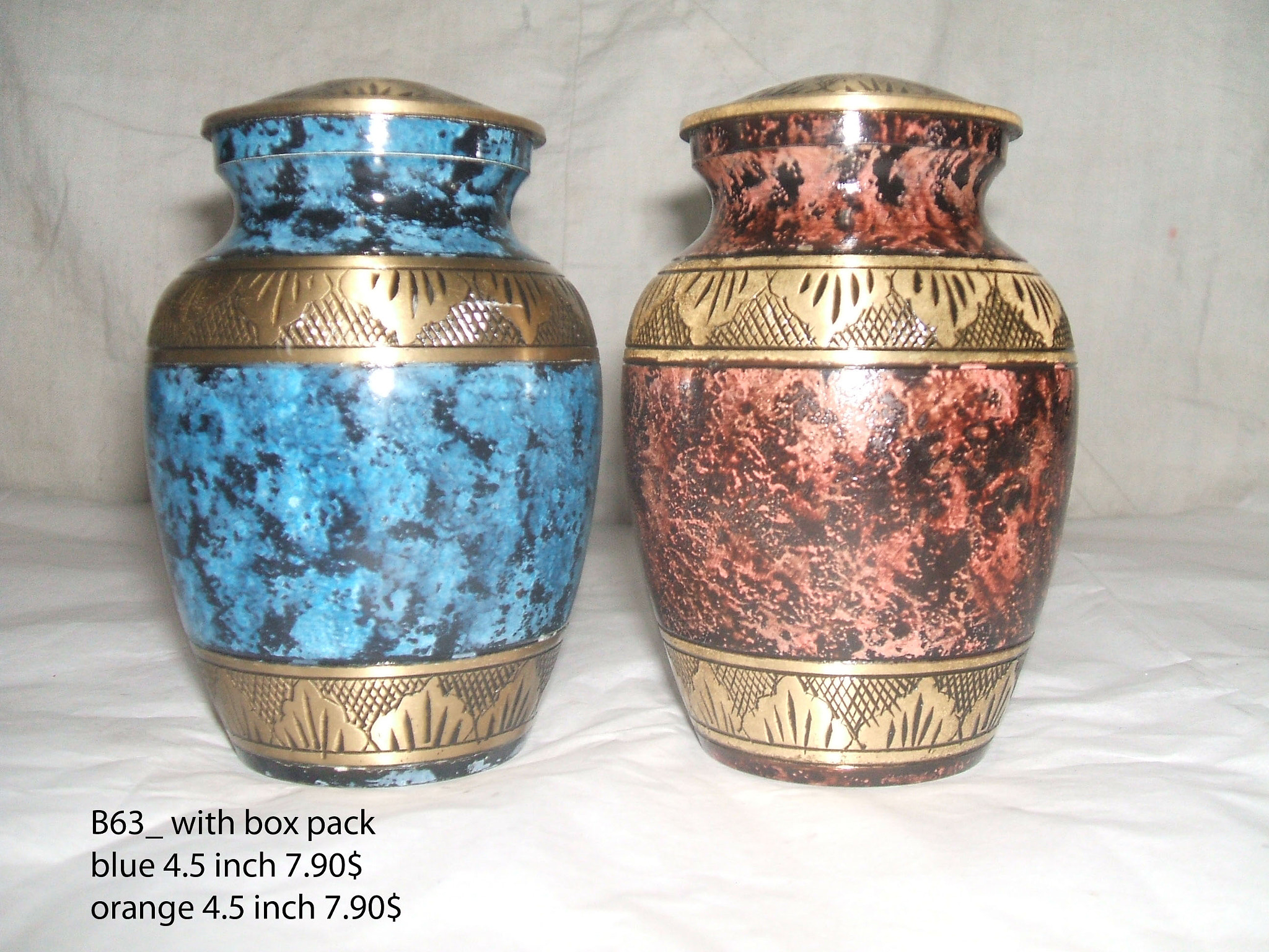 Fujifilm FinePix A500 sample photo. Metal urns manufacturer photography