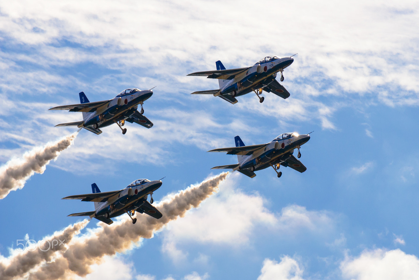 Canon EOS 700D (EOS Rebel T5i / EOS Kiss X7i) sample photo. Blue impulse at hamamatsu air festa photography