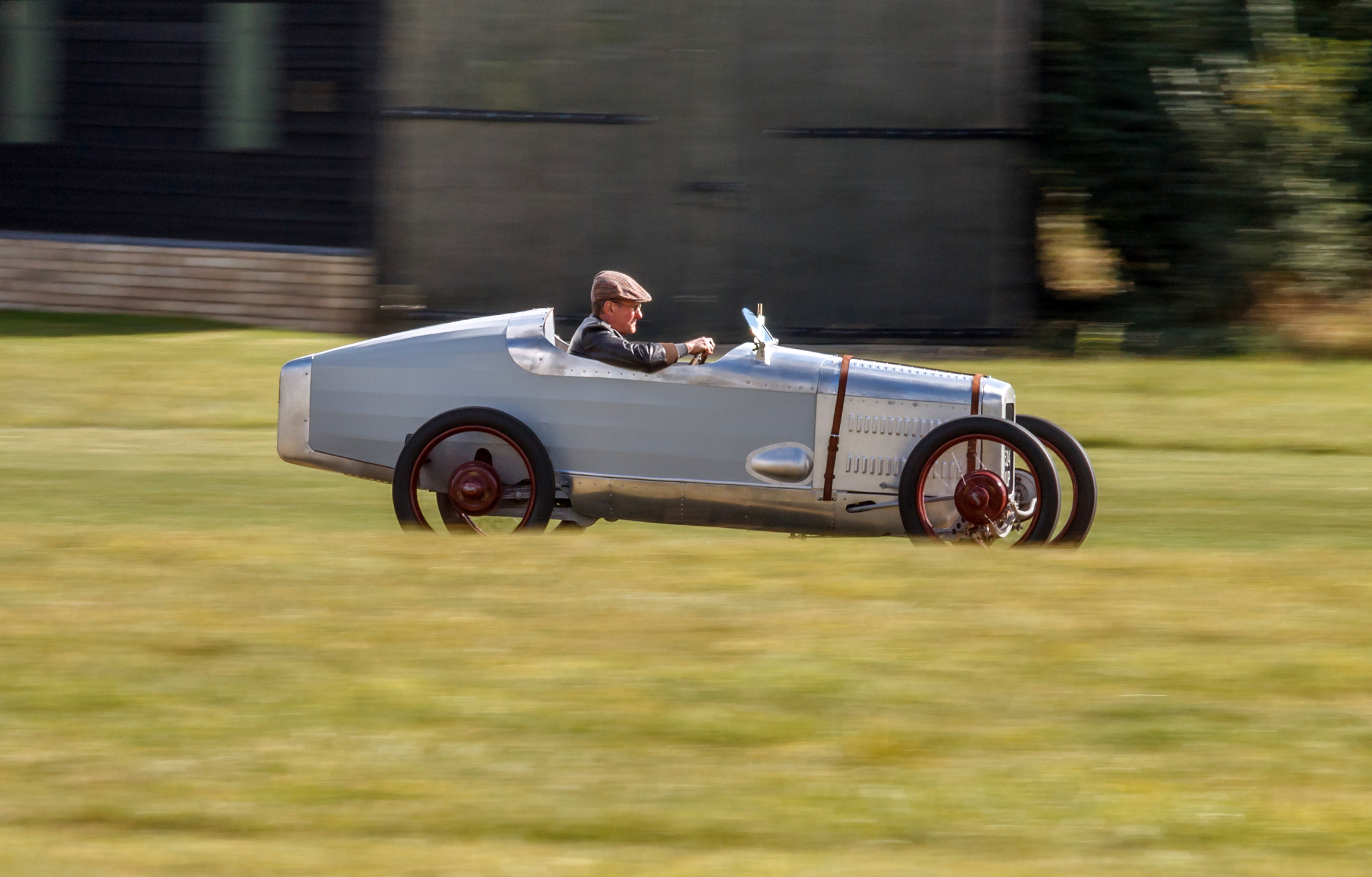 Canon EF 70-300mm F4-5.6 IS USM sample photo. Austin seven racer photography