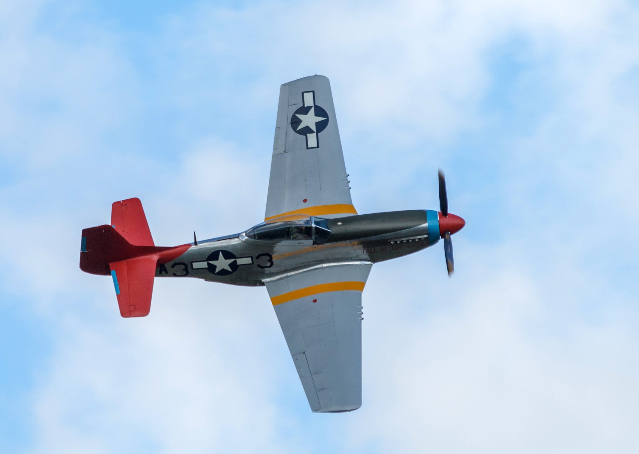 Canon EF 70-300mm F4-5.6 IS USM sample photo. Mustang p51d photography