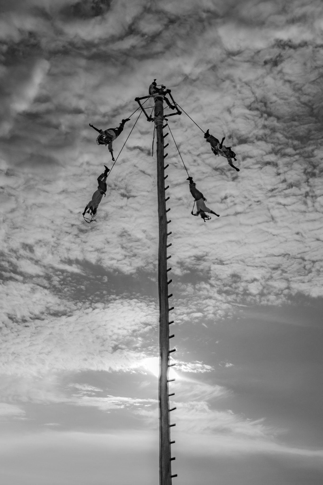 Canon EF 28mm F1.8 USM sample photo. Voladores de papantla en un atardecer en el malecó ... photography