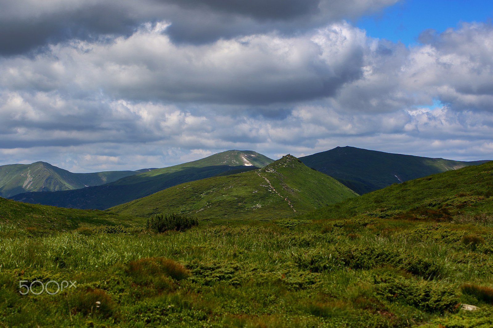 Tamron SP 45mm F1.8 Di VC USD sample photo. Clouds and mountains** photography