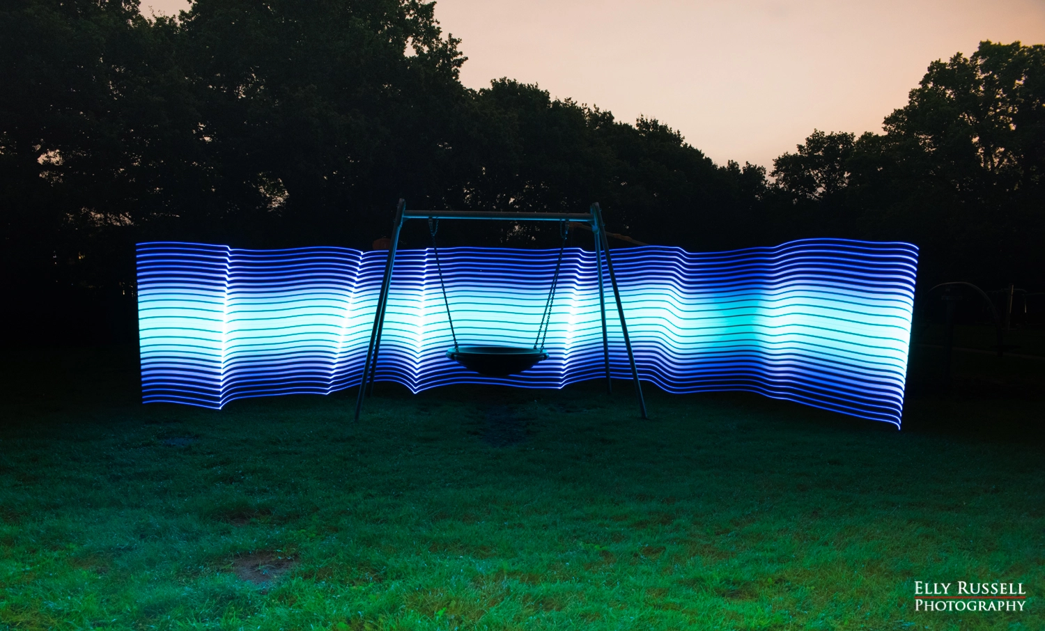 Sigma 24-70mm F2.8 EX DG HSM sample photo. Pixelstick at the park photography