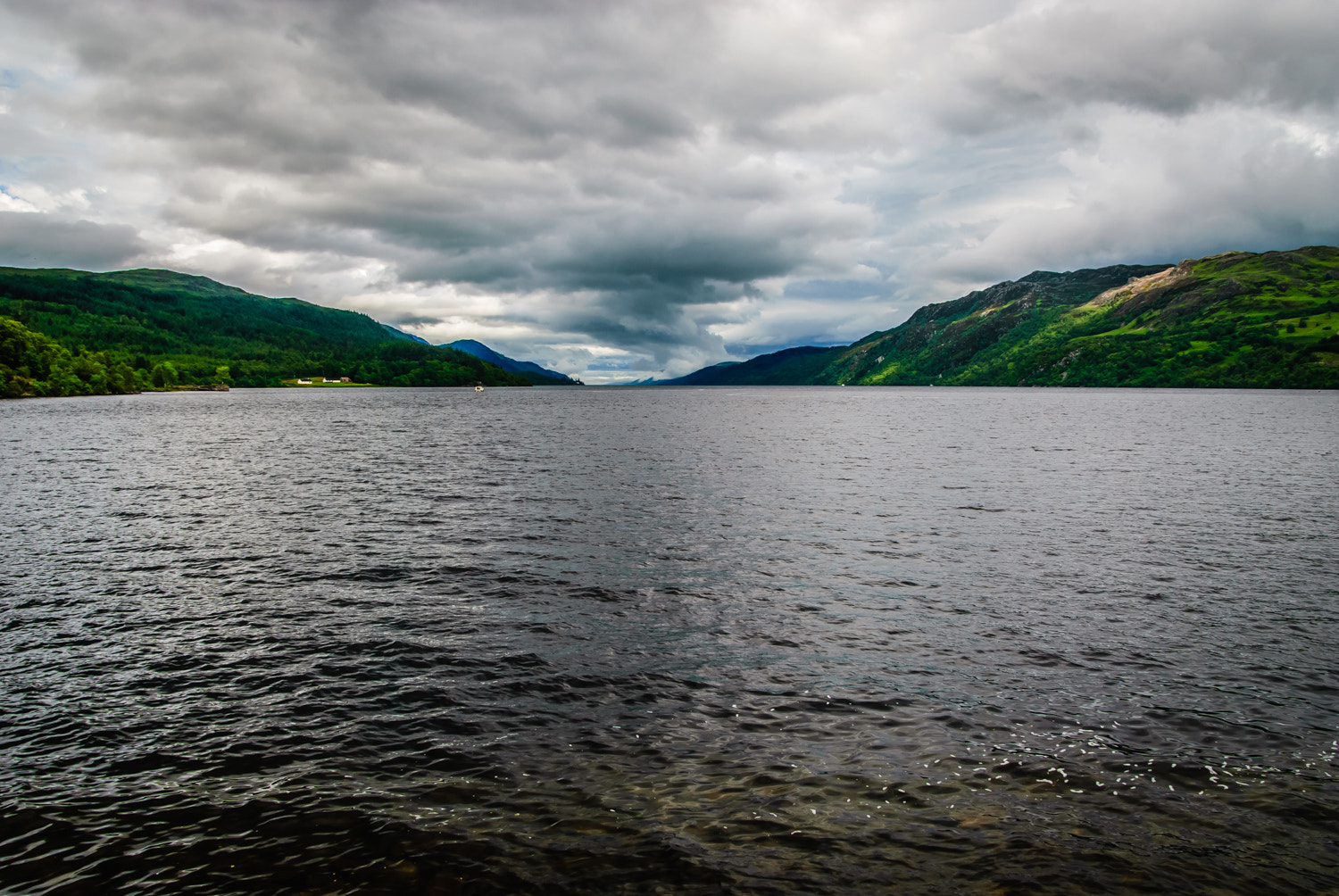 Nikon D3000 sample photo. Lago ness - 2 photography