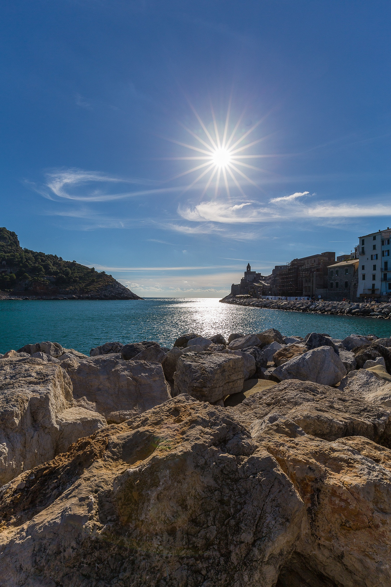 Canon EOS 6D + Canon EF 16-35mm F4L IS USM sample photo. Portovenere sun kissed photography