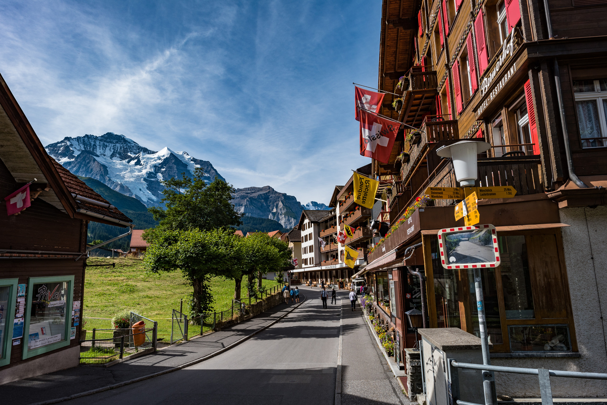 Nikon AF-S Nikkor 24mm F1.4G ED sample photo. Wengen photography