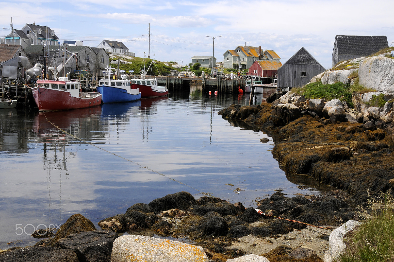 Nikon AF Nikkor 24-85mm F2.8-4D IF sample photo. Peggy's cove -1 photography