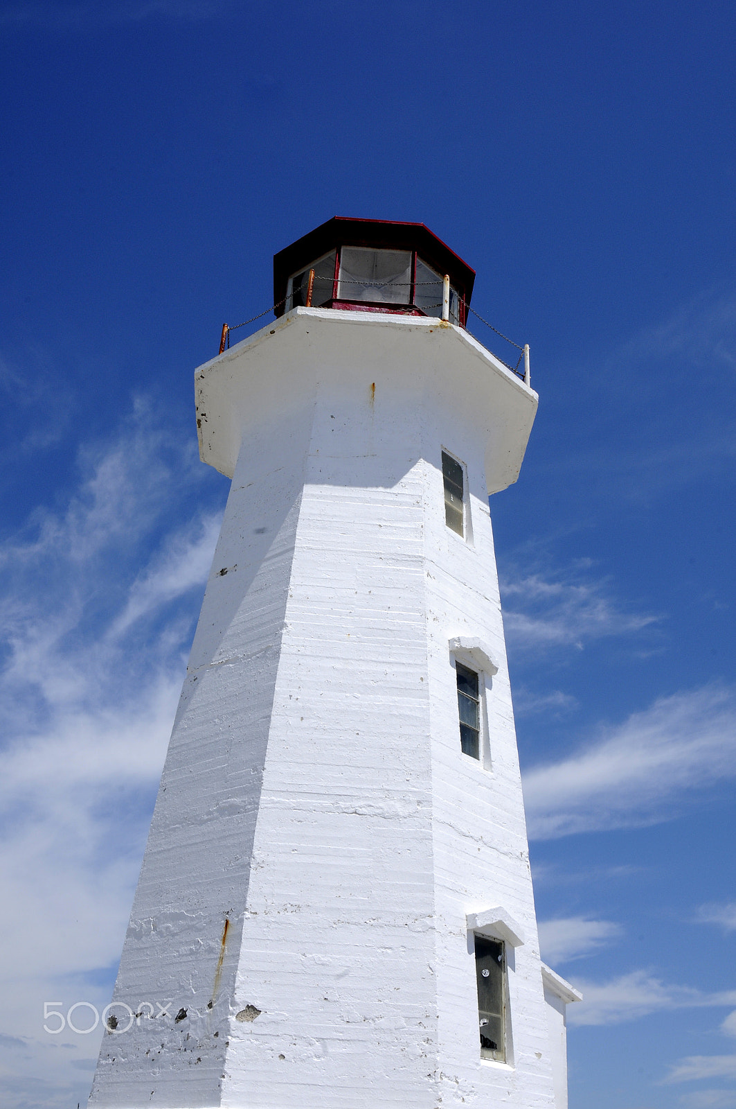 Nikon AF Nikkor 24-85mm F2.8-4D IF sample photo. Peggy's cove lighthouse photography
