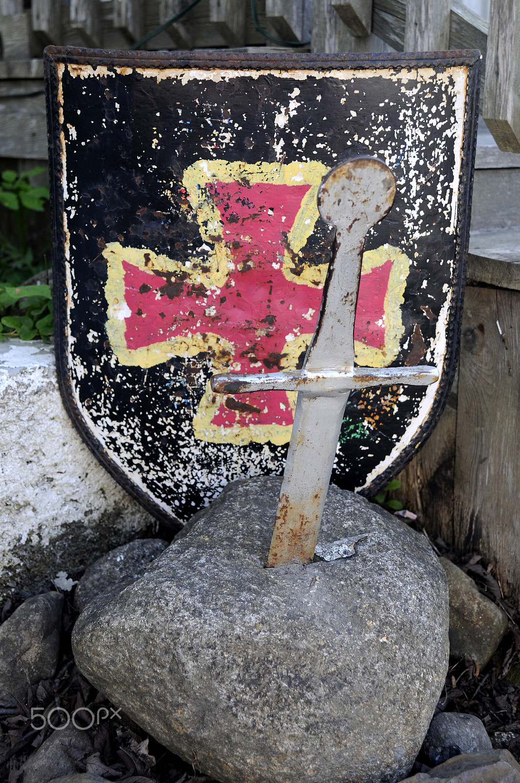 Nikon AF Nikkor 24-85mm F2.8-4D IF sample photo. The sword in the stone photography