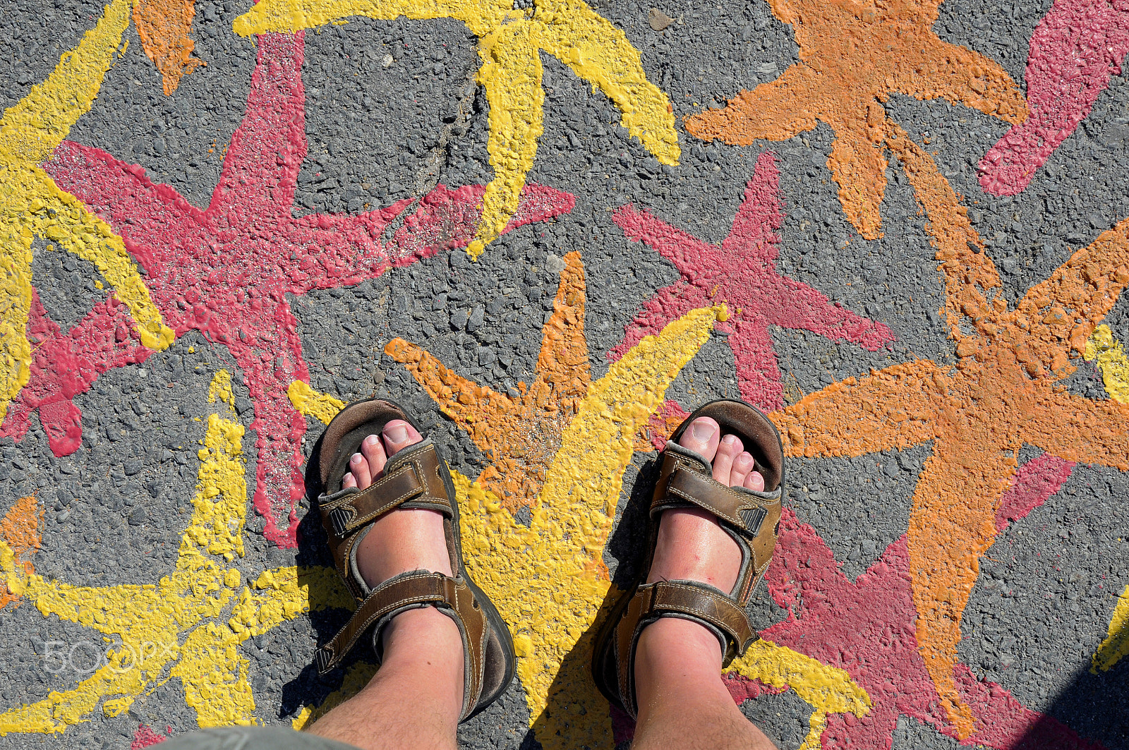 Nikon AF Nikkor 24-85mm F2.8-4D IF sample photo. Summertime sandals photography