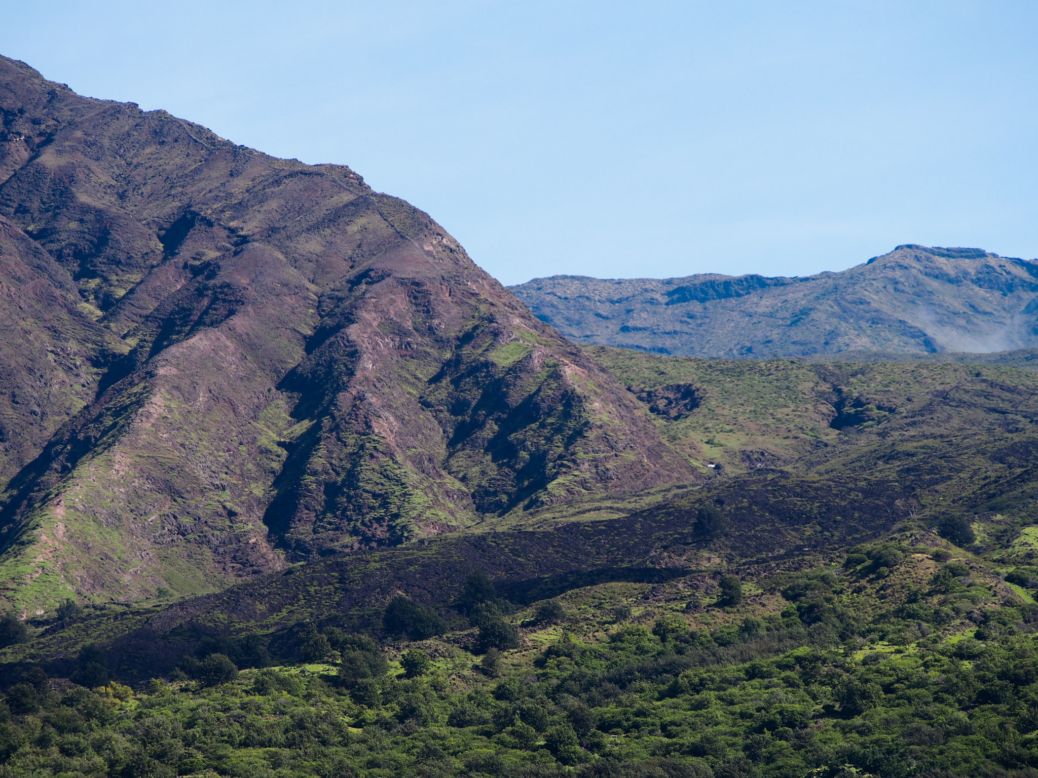 Olympus PEN E-PL5 sample photo. Haleakala at kaupo gap photography
