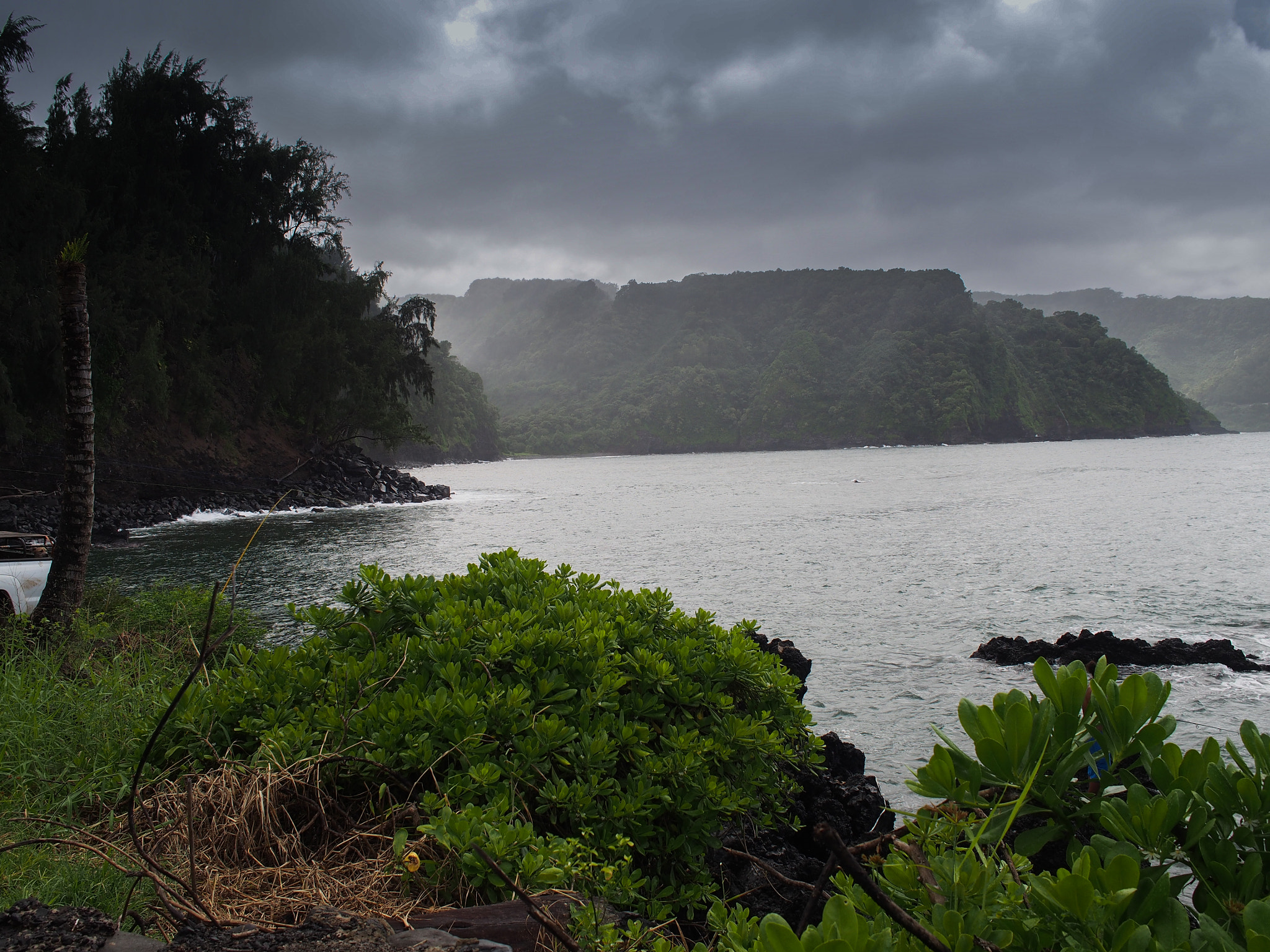 Olympus PEN E-PL5 + Olympus M.Zuiko Digital 17mm F1.8 sample photo. Ke'anea peninsula on maui near hana photography