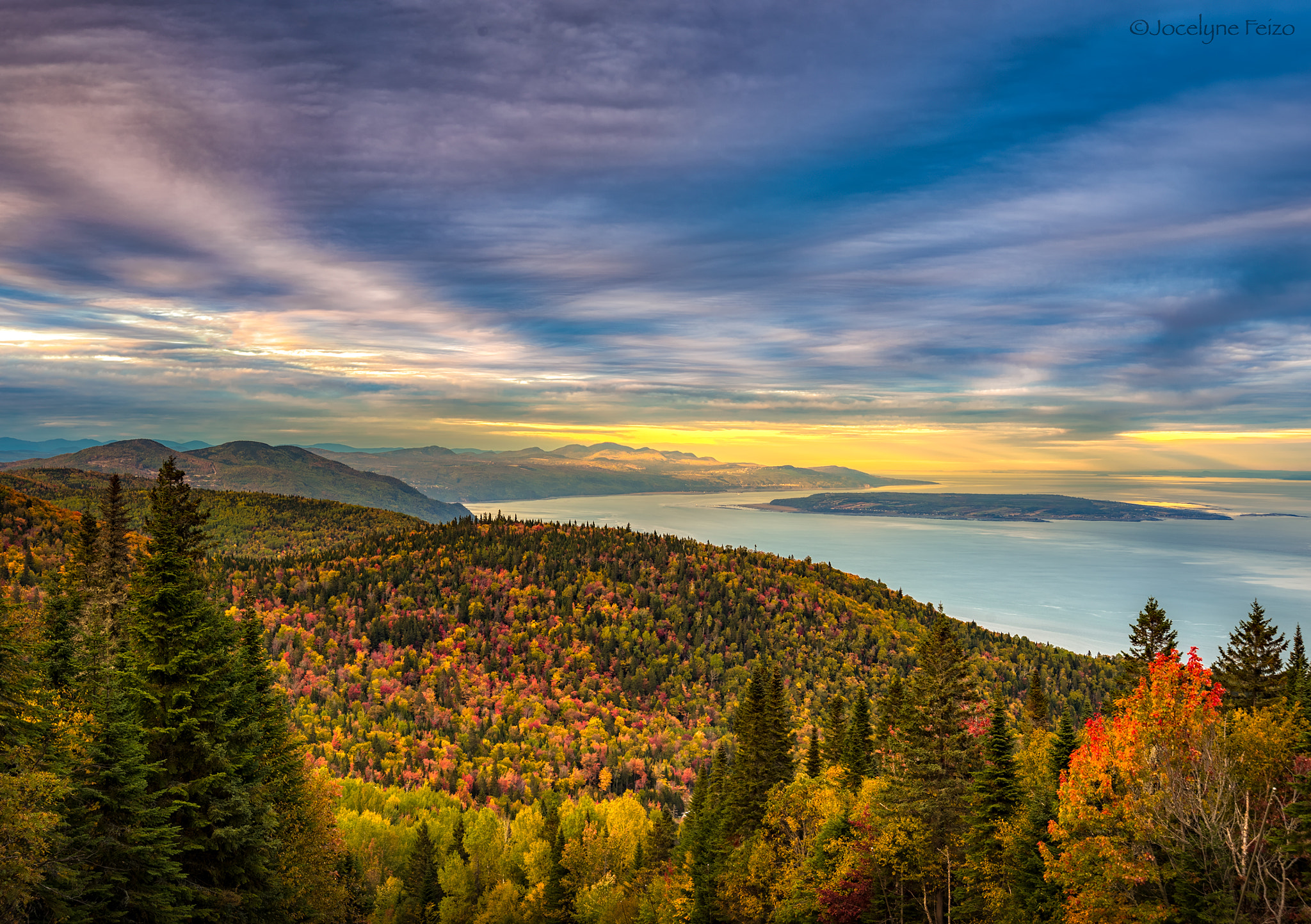 Nikon AF Nikkor 24-85mm F2.8-4D IF sample photo. Le massif de charlevoix photography