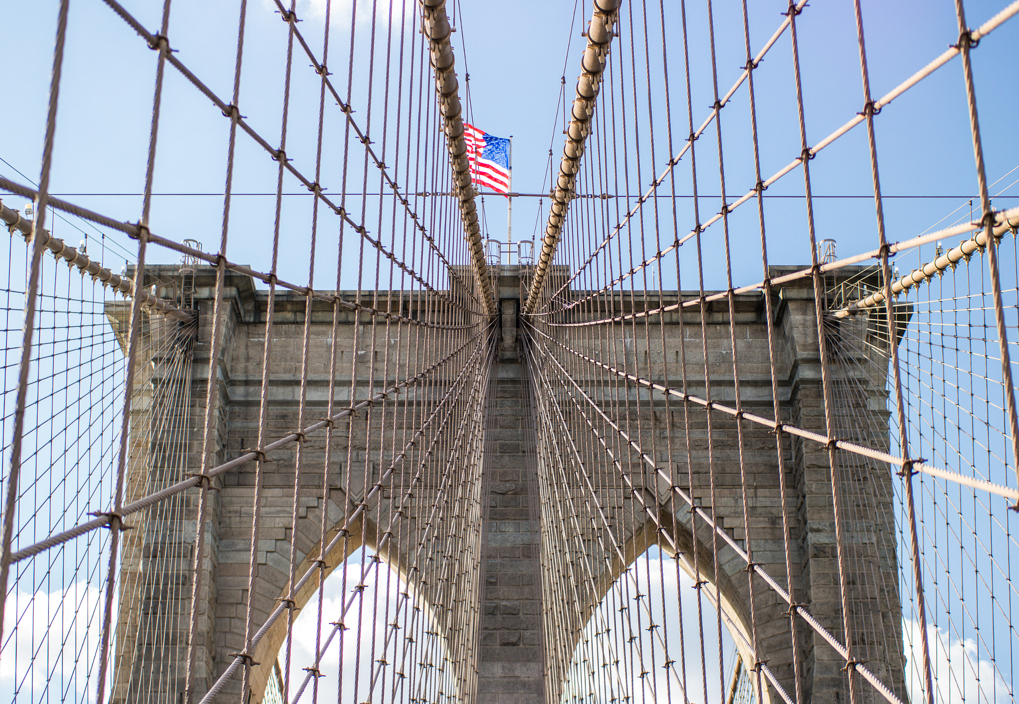 Samsung NX300 + Samsung NX 45mm F1.8 sample photo. Brooklyn bridge photography