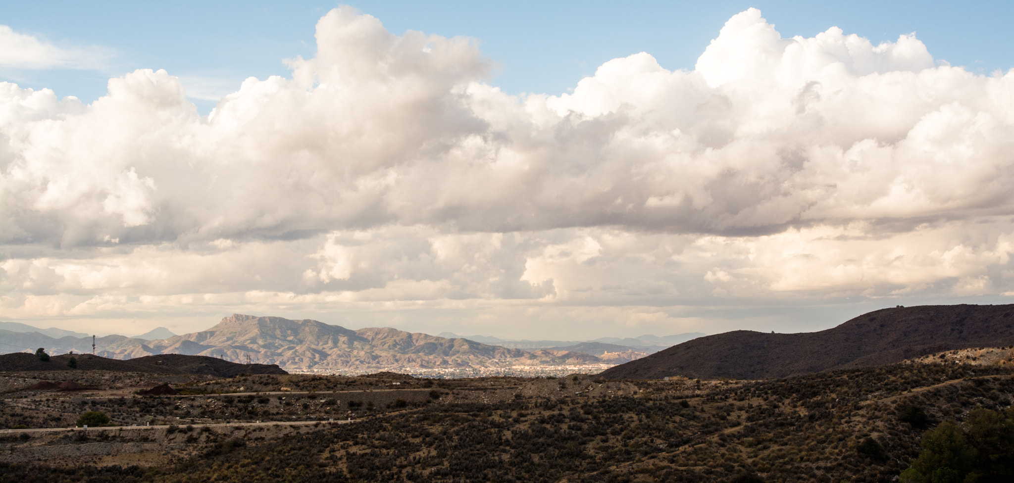 Nikon D7100 + AF Zoom-Nikkor 35-80mm f/4-5.6D sample photo. Lorca desde la otra sierra photography