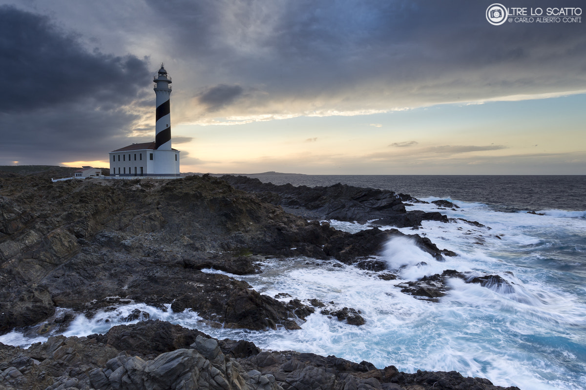 Canon EOS-1D Mark IV + Canon EF 17-40mm F4L USM sample photo. Sunset at the lighthouse at cap de favaritx photography