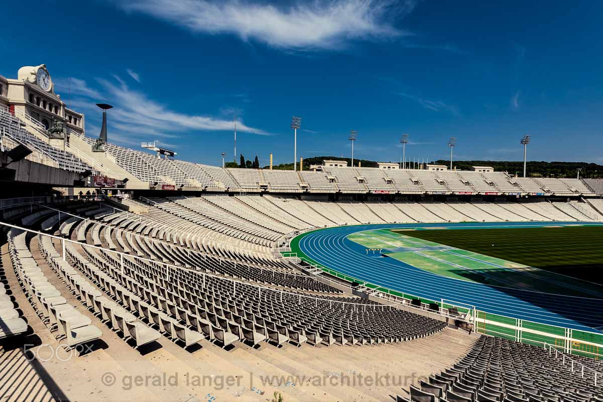 Canon EOS 40D + Sigma 10-20mm F4-5.6 EX DC HSM sample photo. Barcelona - olympia photography