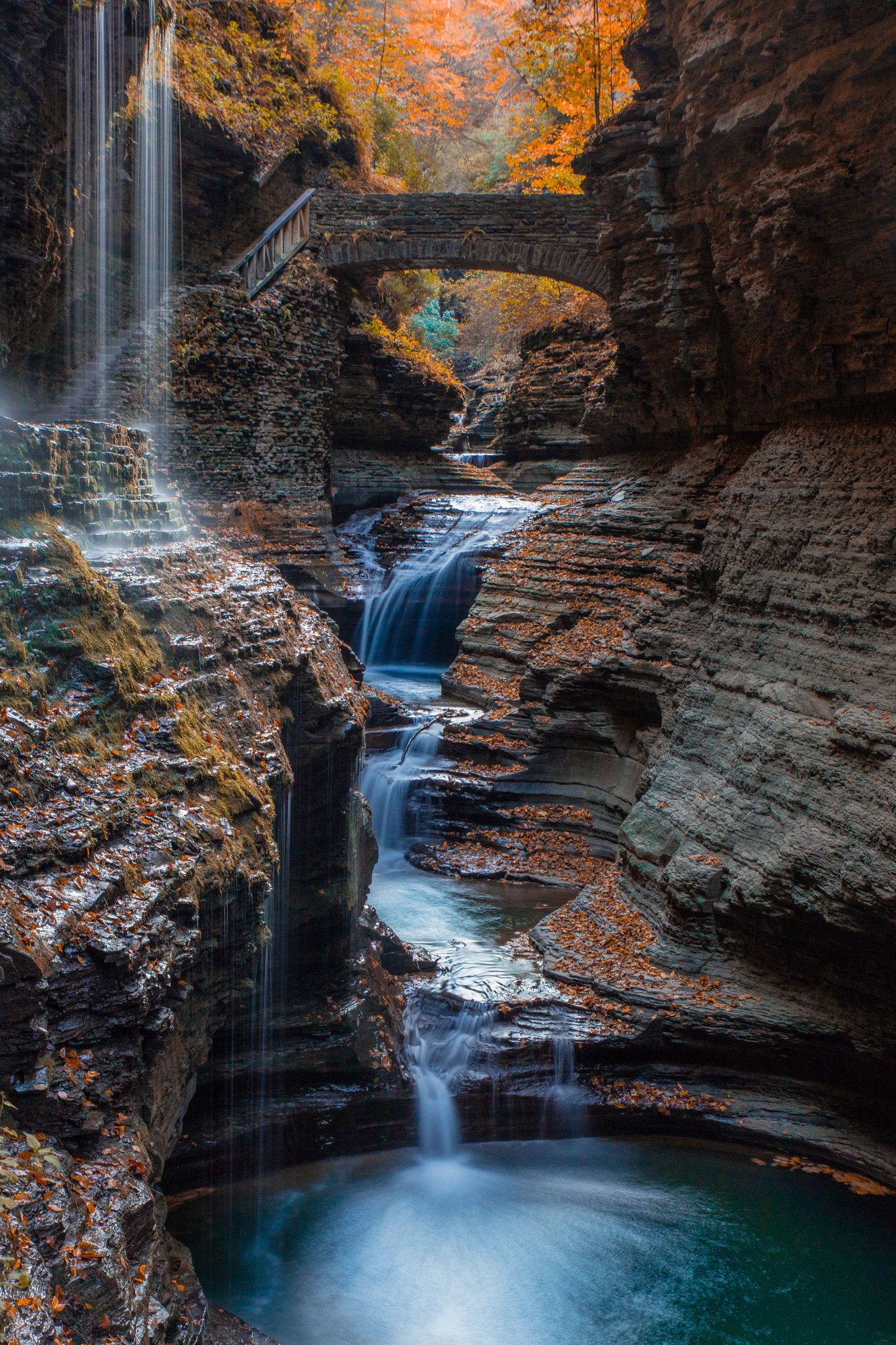 Sigma 24-70mm F2.8 EX DG Macro sample photo. Rainbow falls photography