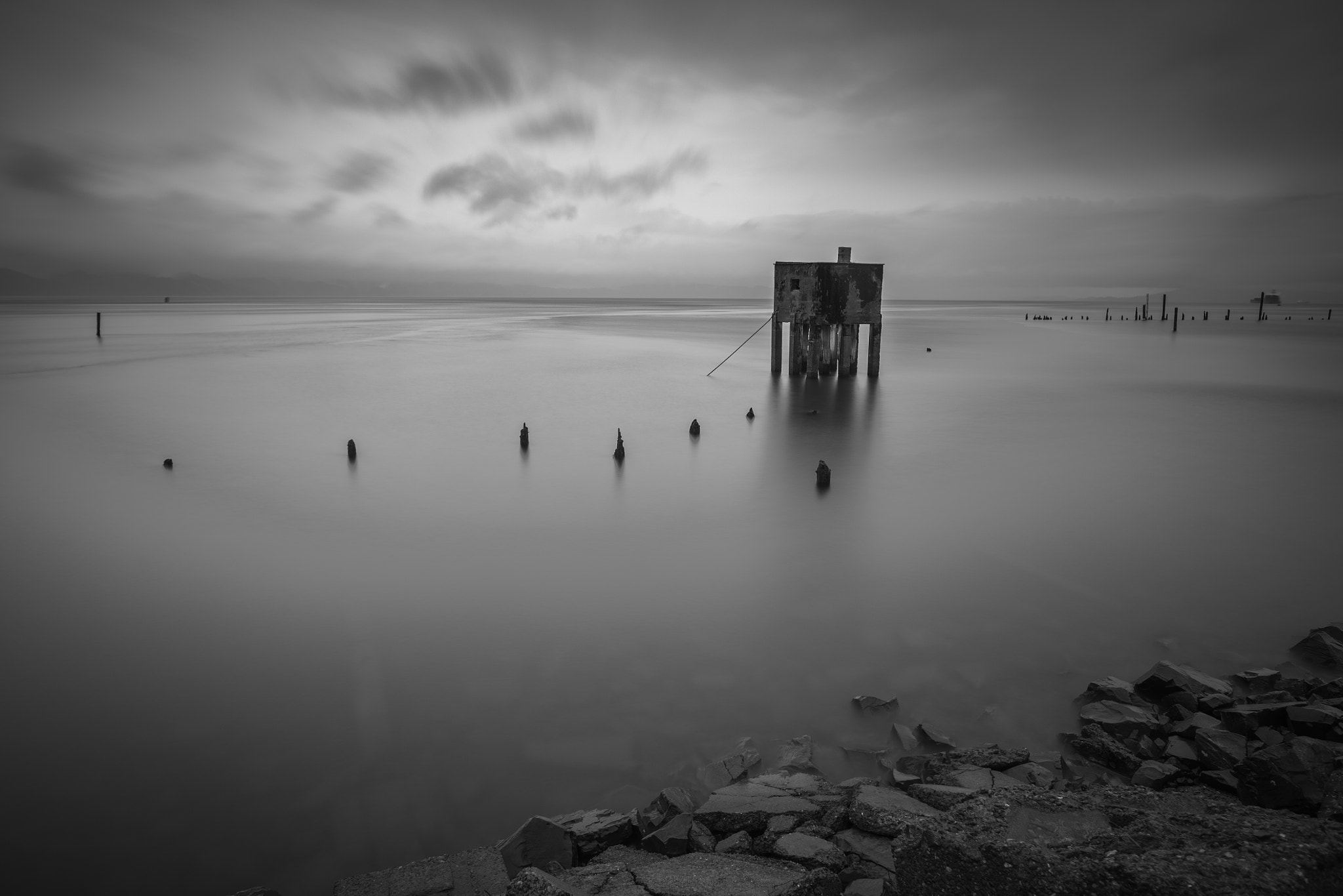 Canon EF 16-35mm F4L IS USM sample photo. Astoria waterfront history photography