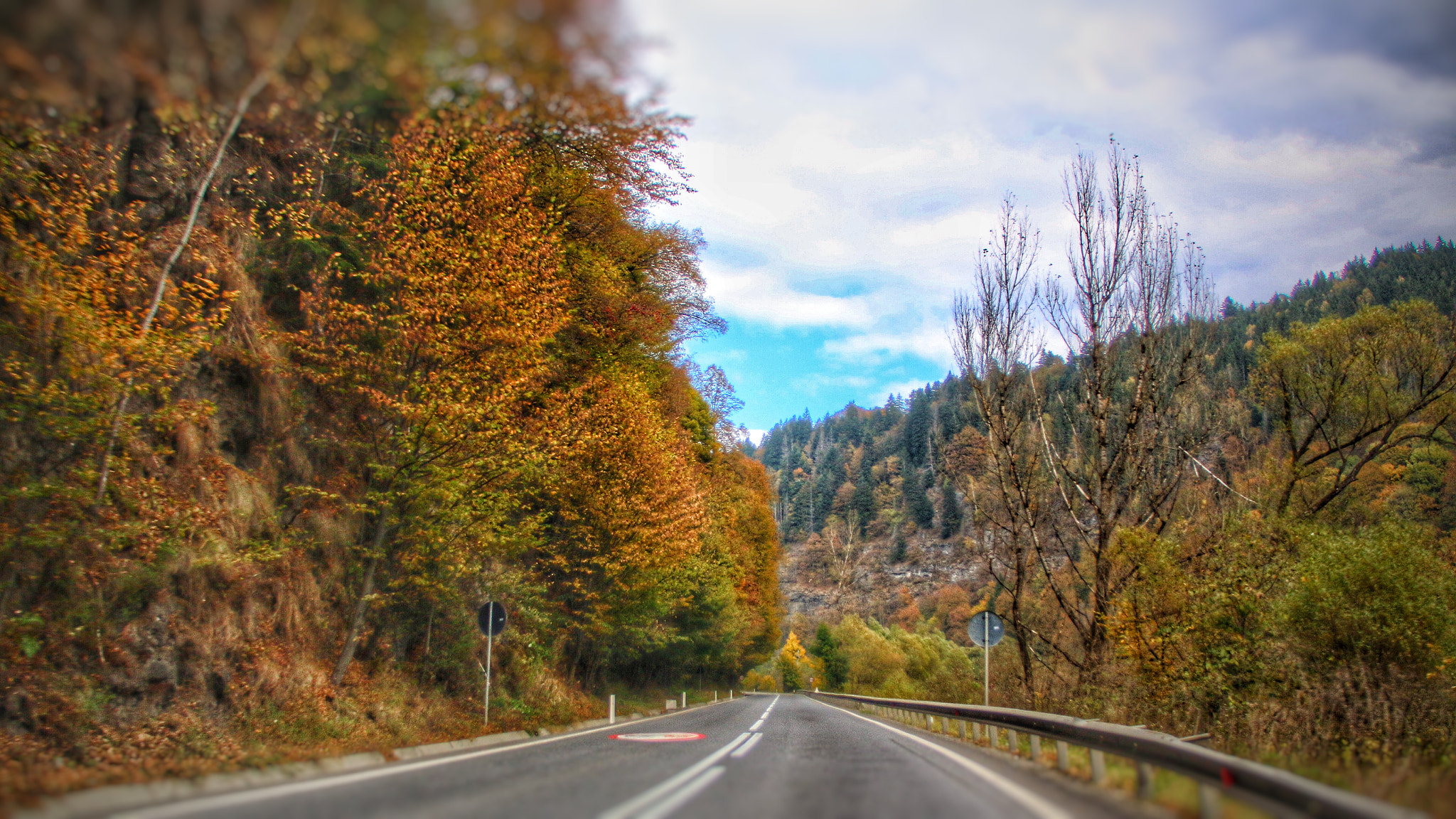 Sigma 18-125mm F3.8-5.6 DC OS HSM sample photo. Road, autumn and travel photography