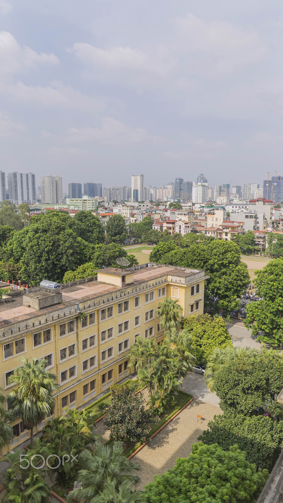 Sony a7 II + Sigma 24mm F1.4 DG HSM Art sample photo. Hanoi university photography