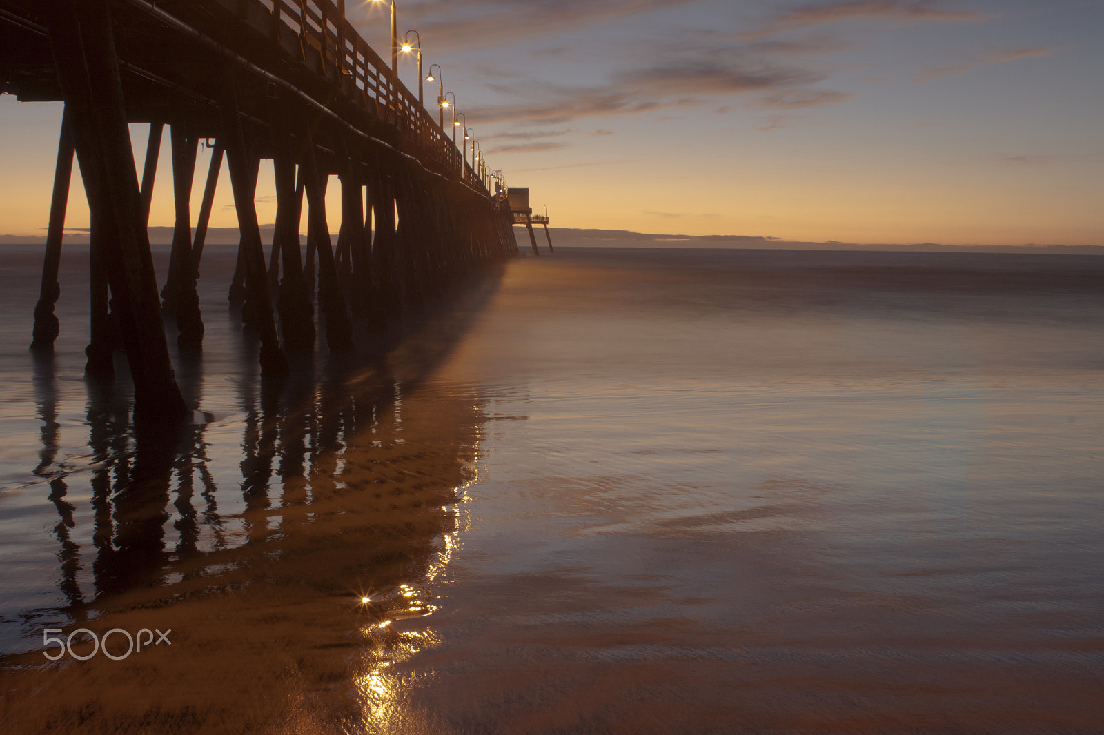 Canon EF 28-80mm f/3.5-5.6 sample photo. Imperial beach pier photography