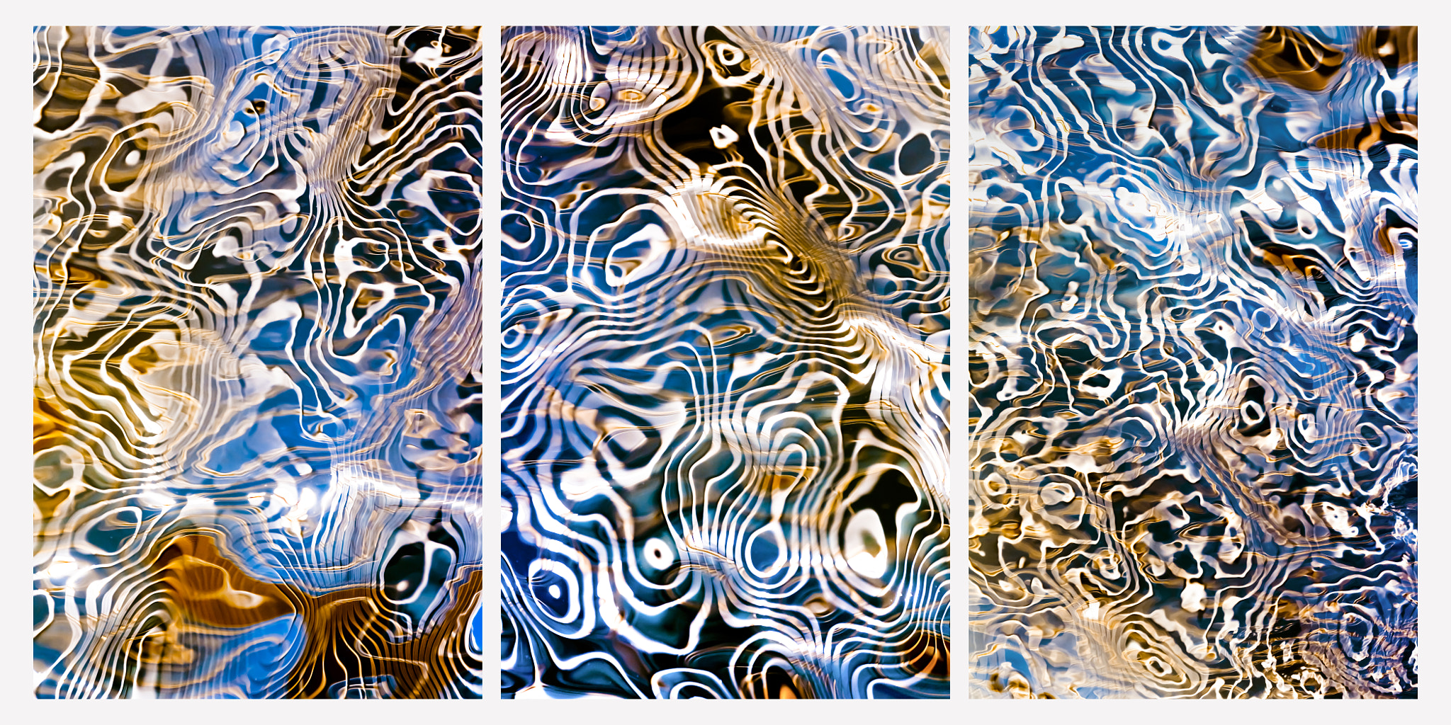 Sigma 18-125mm F3.8-5.6 DC OS HSM sample photo. Golden blue abstract photography